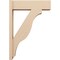 Ekena Millwork 8-in W x 28-in D x 40-in H Funston Block Rough Cedar Woodgrain TimberThane Outlooker, Primed Tan OUTUR080X28X40FST44RCPR - alternate 5